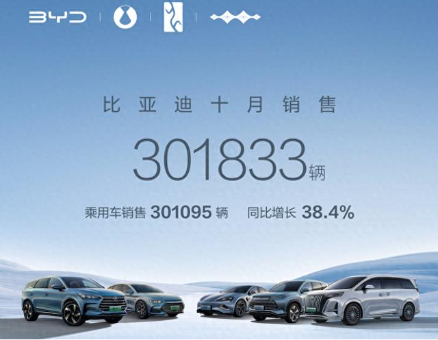 新能源車(chē)10月銷(xiāo)量：自主狂奔，多家新勢(shì)力創(chuàng)新高